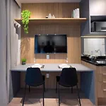 Studio Novo Brooklin Com Piscina No Rooftop