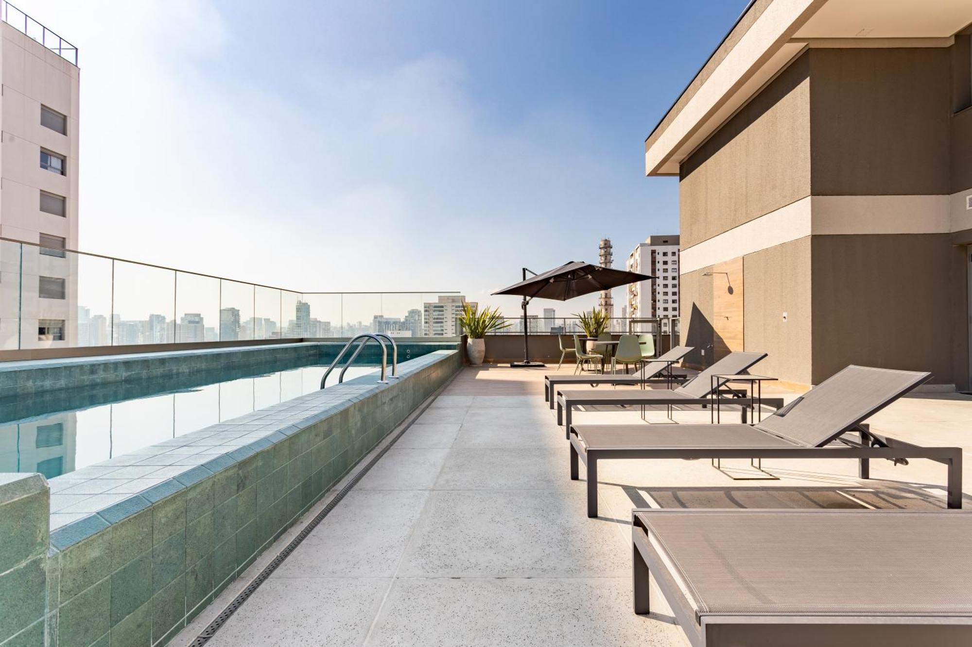 Apartamento Novo Brooklin Com Piscina No Rooftop São Paulo