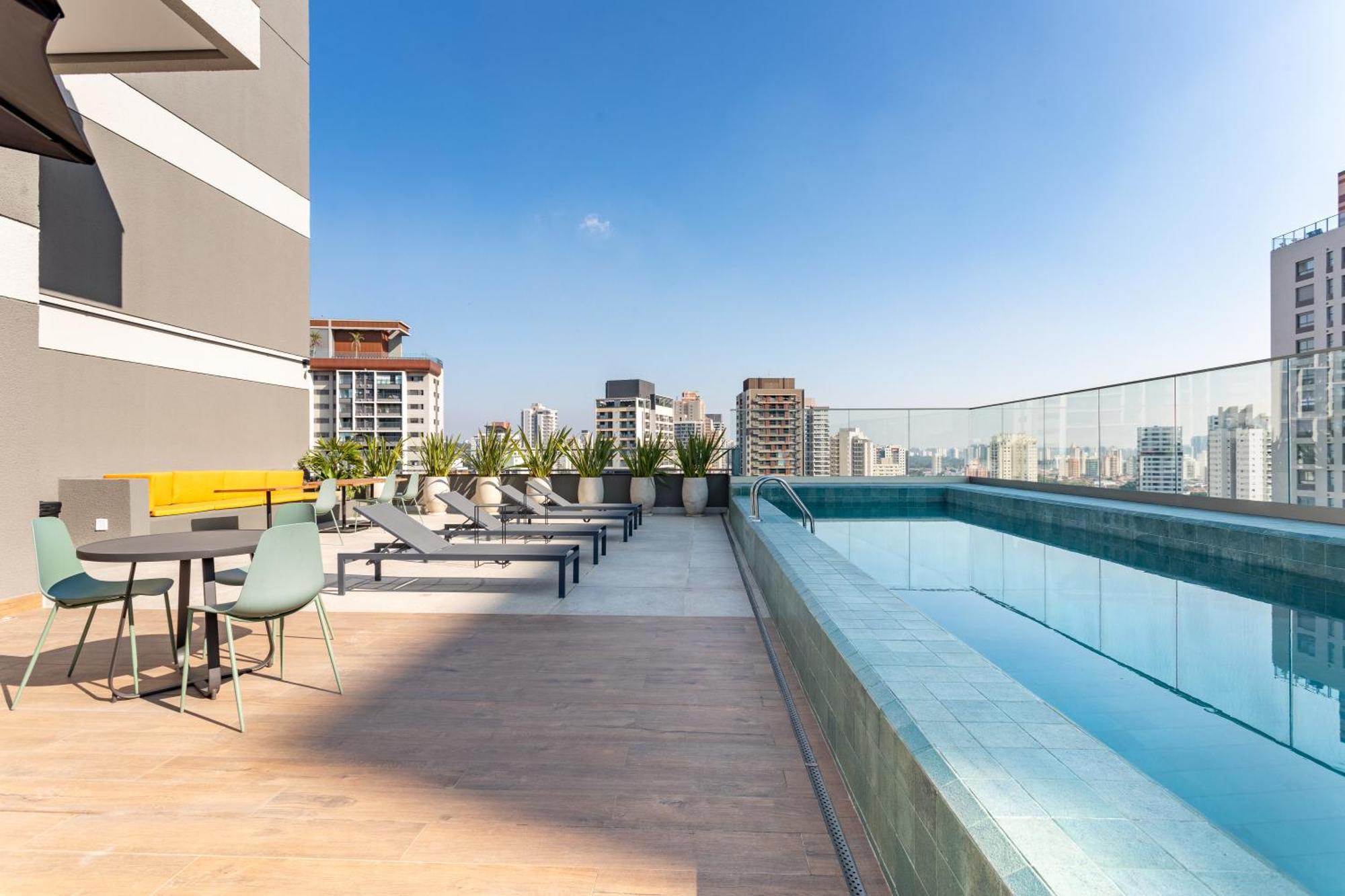Novo Brooklin Com Piscina No Rooftop *
