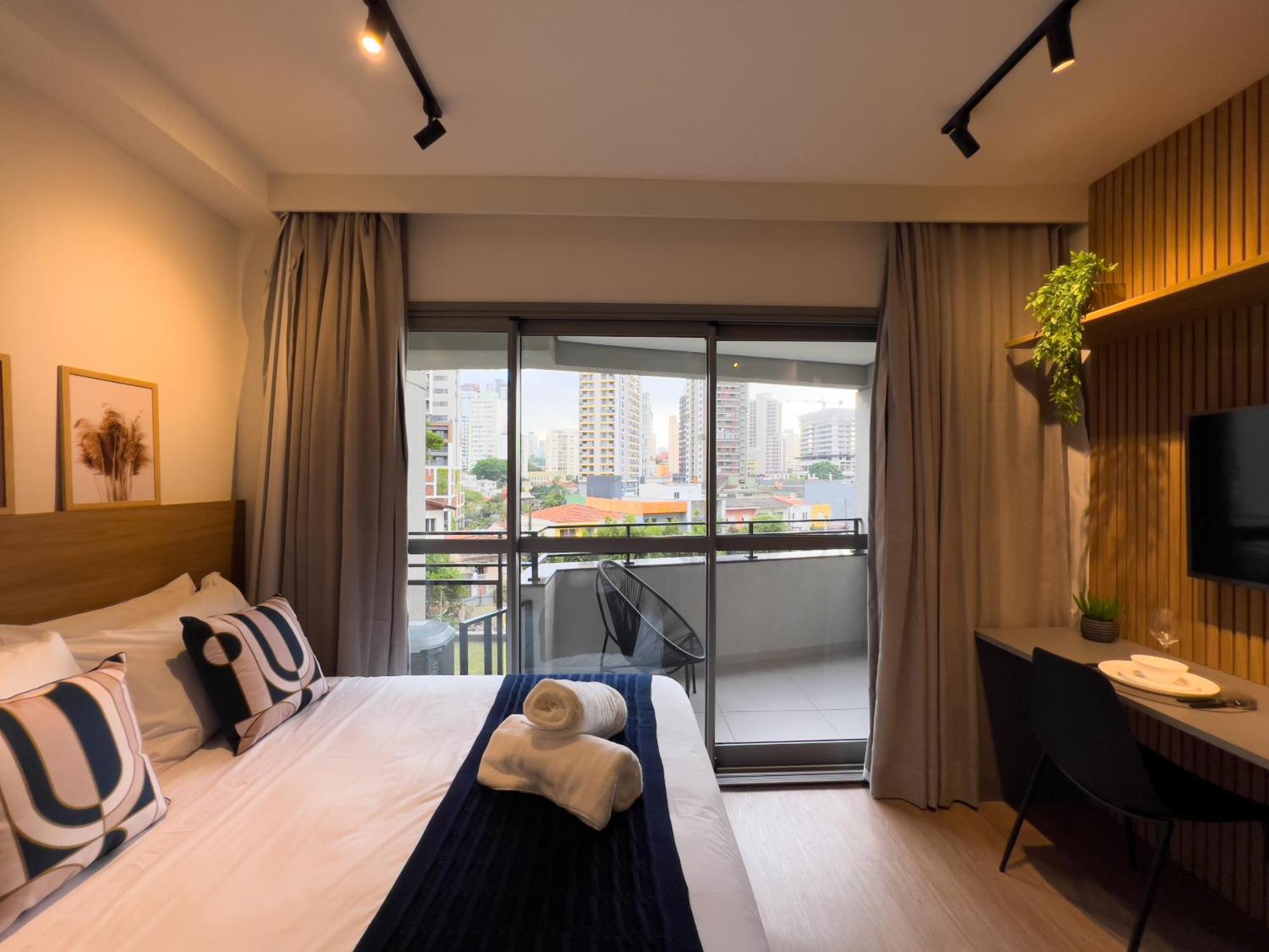 Apartamento Novo Brooklin Com Piscina No Rooftop São Paulo